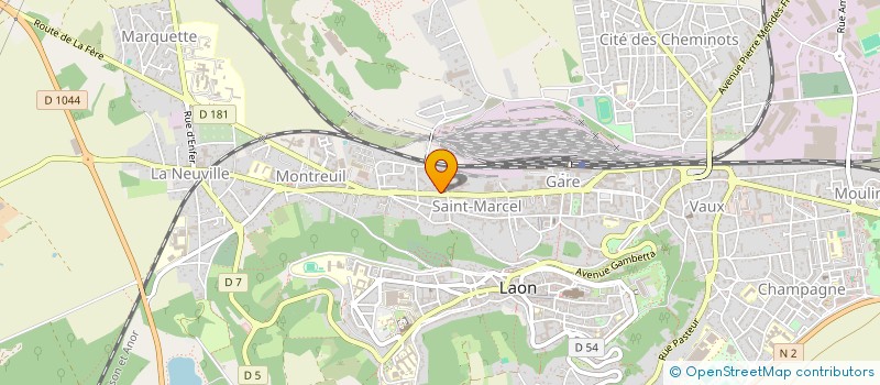 localisation de l'entreprise 510 076 417 à LAON