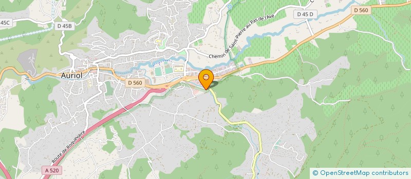localisation de l'entreprise 510 079 650   AURIOL