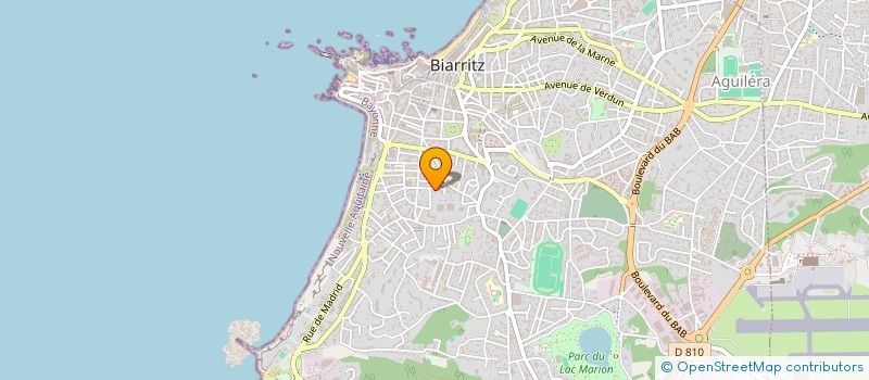 localisation de l'entreprise 510 083 405   ANGLET