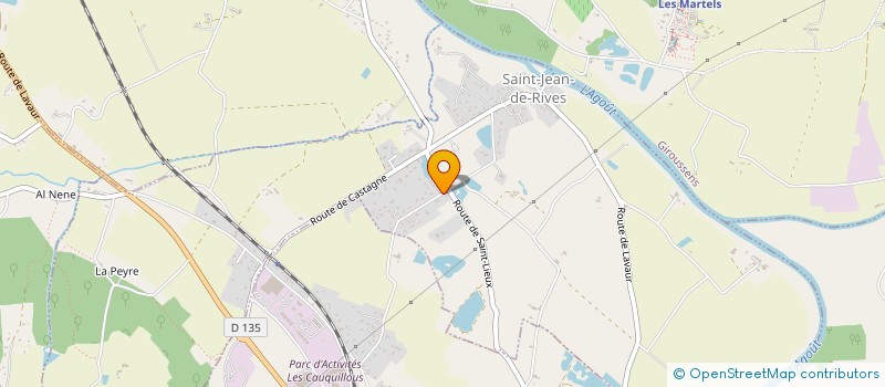 localisation de l'entreprise 510 088 362   SAINT-JEAN-DE-RIVES