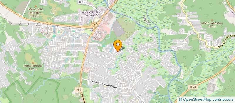 localisation de l'entreprise 510 093 404   CAYENNE