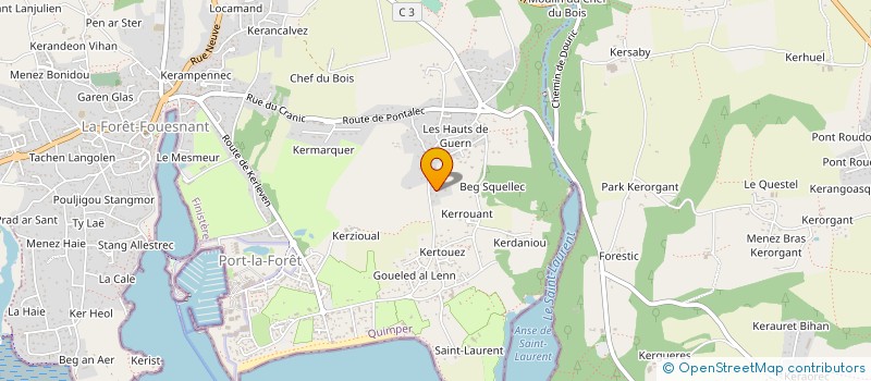 localisation de l'entreprise 510 102 411   CONCARNEAU