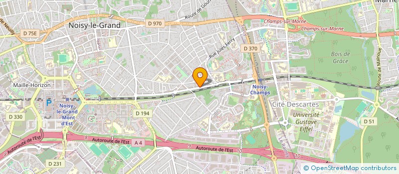 localisation de l'entreprise 510 104 235 à NOISY-LE-GRAND