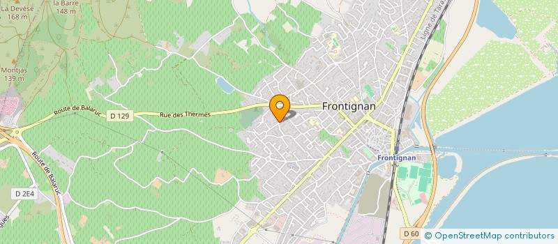 localisation de l'entreprise 510 118 409 à SETE