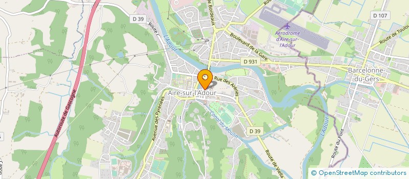 localisation de l'entreprise 510 123 276   AIRE-SUR-L'ADOUR