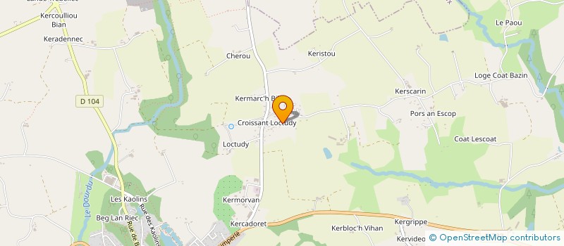 localisation de l'entreprise 510 154 222   RIEC-SUR-BELON