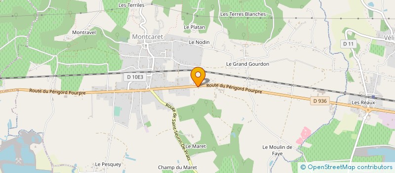 localisation de l'entreprise 510 206 634   SAINTE-TERRE