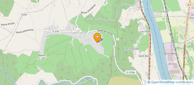 localisation de l'entreprise 510 213 051   TALENCIEUX