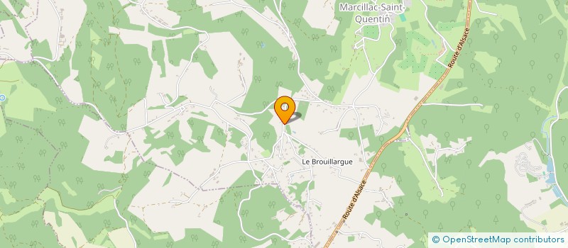 localisation de l'entreprise 510 213 341   SAINT-JORY-LAS-BLOUX