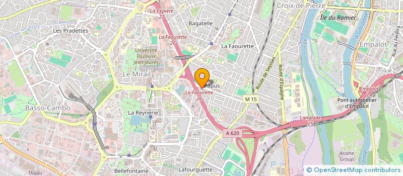 localisation de l'entreprise 510 215 221   BLAGNAC