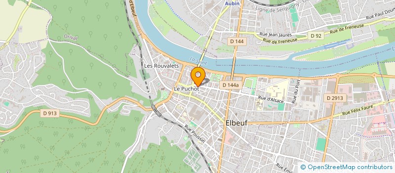 localisation de l'entreprise 510 215 882   ELBEUF