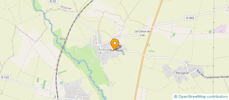 localisation de l'entreprise 510 217 565   AUBIAT