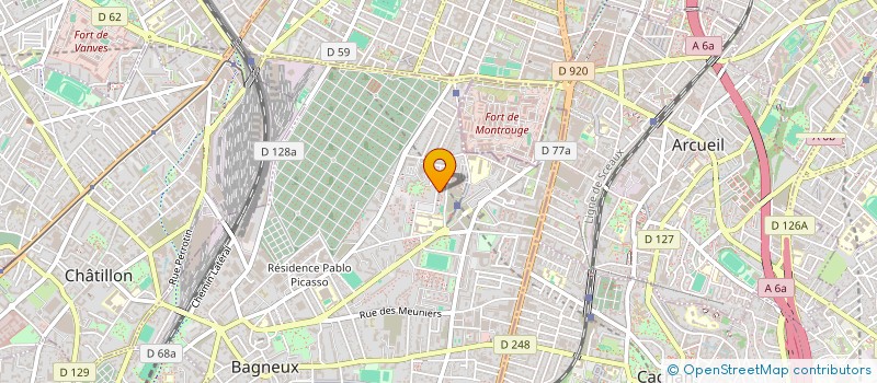 localisation de l'entreprise 510 246 176   BAGNEUX