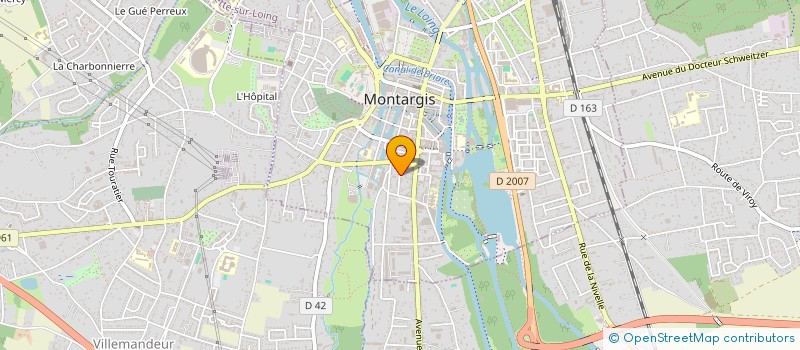 localisation de l'entreprise 510 282 635 à MONTARGIS