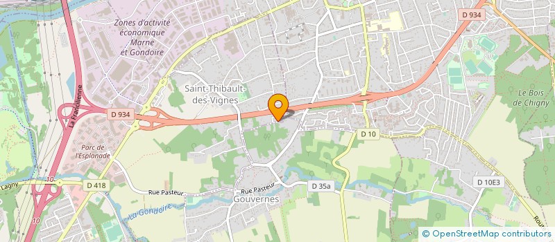 localisation de l'entreprise 510 304 033   SAINT-THIBAULT-DES-VIGNES