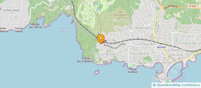 localisation de l'entreprise 510 305 055   BANDOL