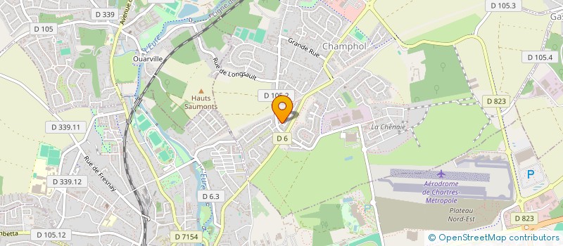 localisation de l'entreprise 510 305 402 à CHAMPHOL
