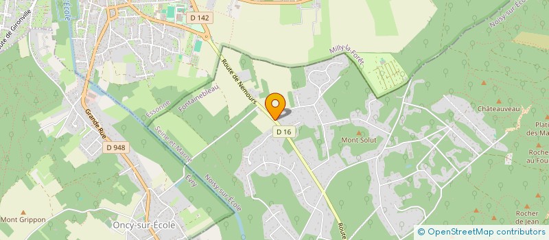 localisation de l'entreprise 510 322 605   NANTEAU-SUR-ESSONNE