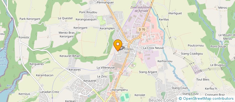 localisation de l'entreprise 510 342 959   CONCARNEAU