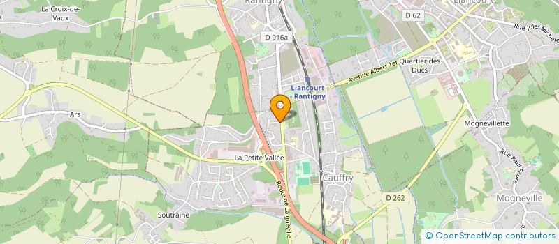 localisation de l'entreprise 510 385 867   CAUFFRY