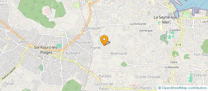 localisation de l'entreprise 510 386 444 à LA SEYNE SUR MER