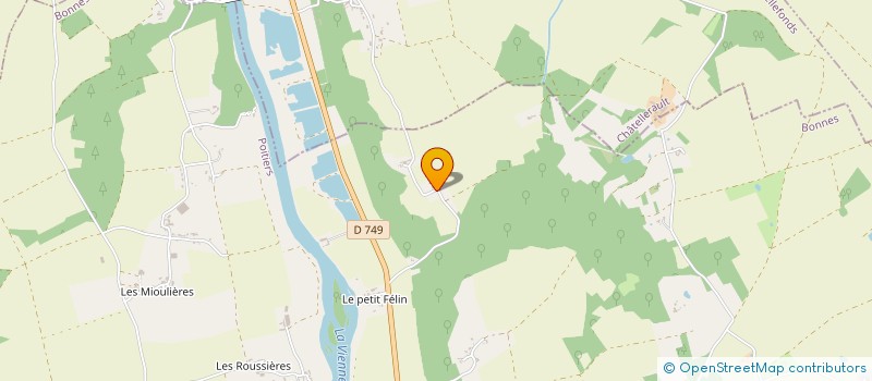 localisation de l'entreprise 510 398 944 à CHAUVIGNY