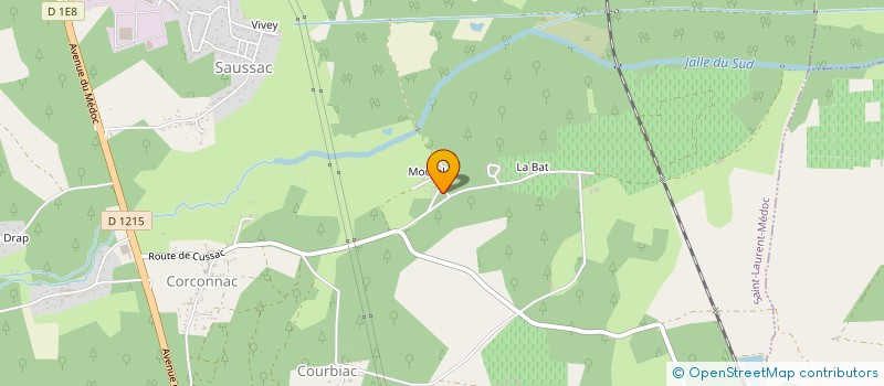 localisation de l'entreprise 510 420 607   SAINT-LAURENT-MEDOC