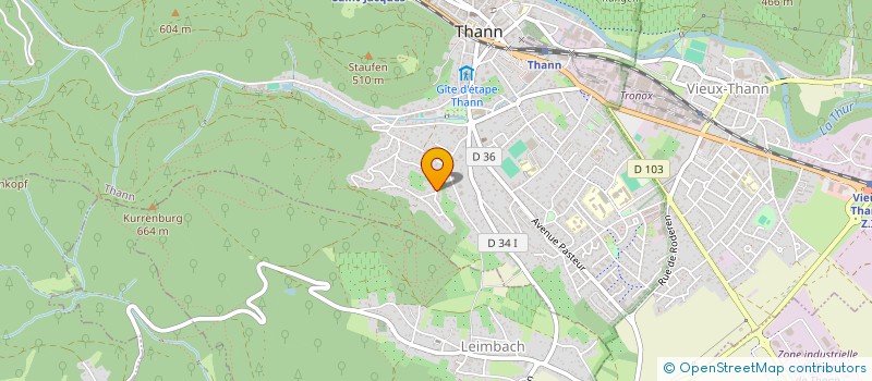 localisation de l'entreprise 510 453 426 à THANN