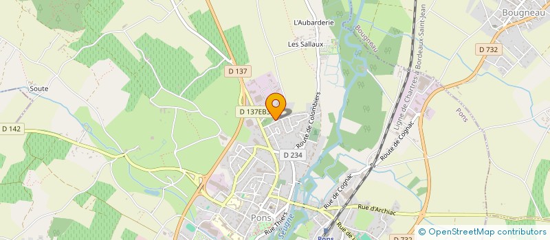 localisation de l'entreprise 510 468 267   PONS