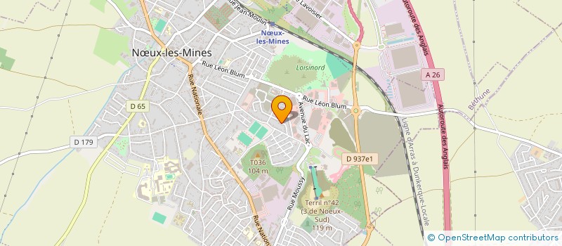 localisation de l'entreprise 510 474 562   NUX-LES-MINES