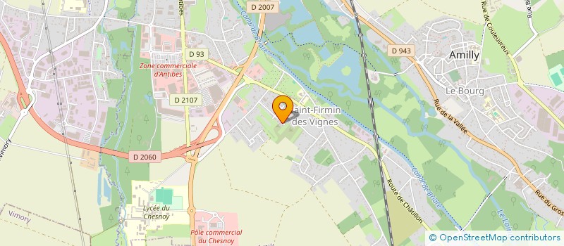 localisation de l'entreprise 510 492 853 à AMILLY