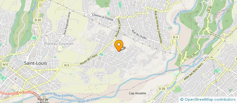 localisation de l'entreprise 510 505 407 à SAINT-LOUIS