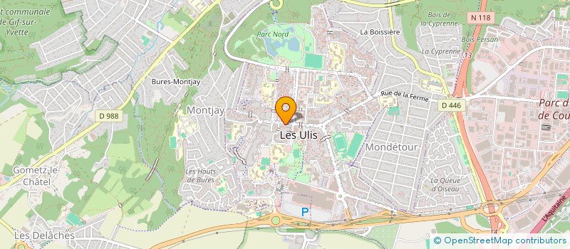 localisation de l'entreprise 510 517 832 à VILLEBON-SUR-YVETTE