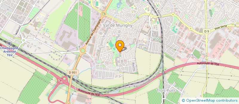 localisation de l'entreprise 510 526 940   REIMS