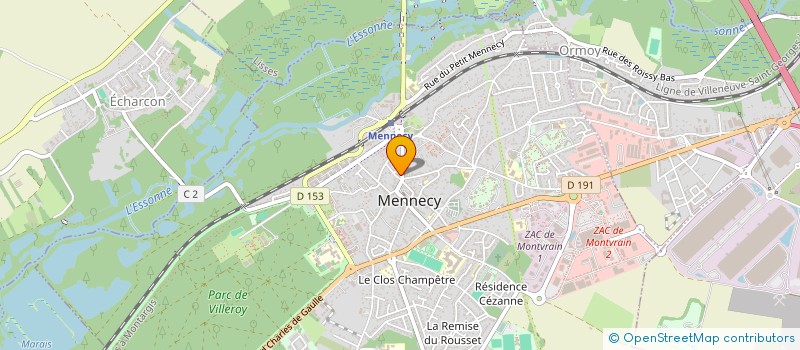 localisation de l'entreprise 510 532 641 à MENNECY