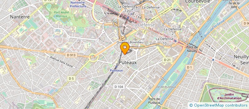 localisation de l'entreprise 510 537 905 à SURESNES