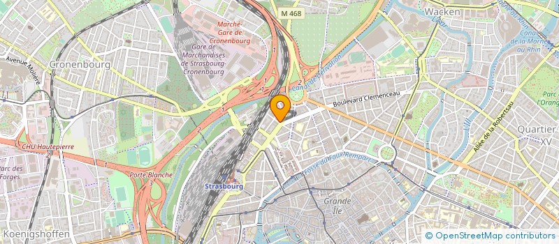 localisation de l'entreprise 510 570 567 à STRASBOURG