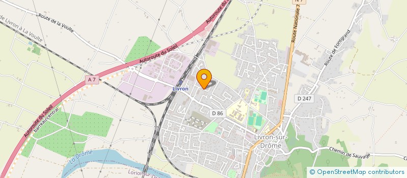 localisation de l'entreprise 510 589 732   LIVRON-SUR-DROME