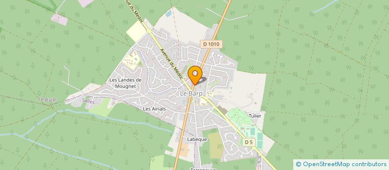 localisation de l'entreprise 510 617 079 à LE BARP