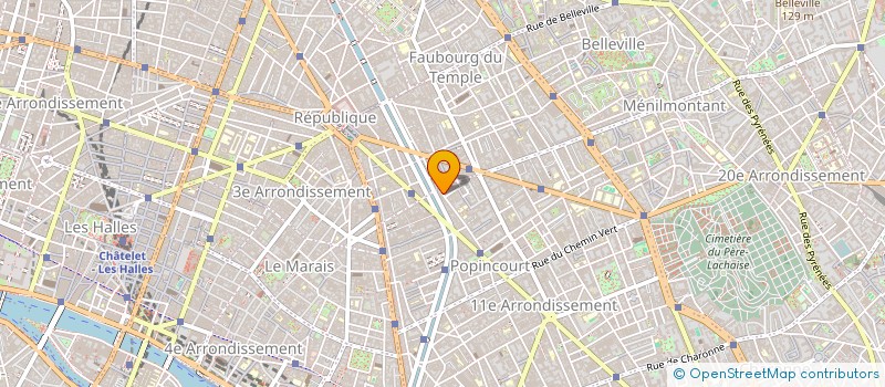 localisation de l'entreprise 510 617 822   PARIS