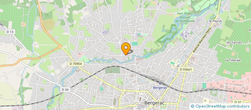 localisation de l'entreprise 510 650 153 à BERGERAC