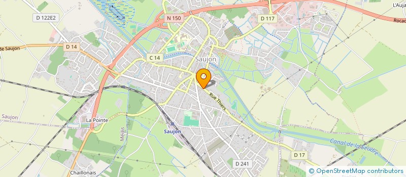 localisation de l'entreprise 510 652 639   SAUJON