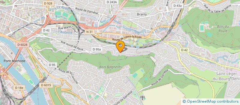 localisation de l'entreprise 510 652 902   ROUEN