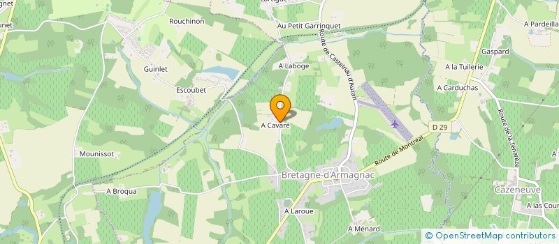 localisation de l'entreprise 510 680 978   BRETAGNE-D'ARMAGNAC