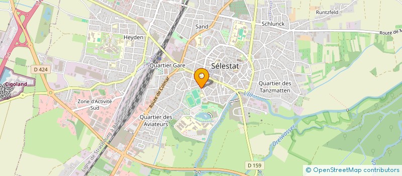 localisation de l'entreprise 510 688 559   SELESTAT