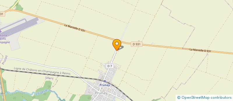 localisation de l'entreprise 510 701 238   PRUNAY