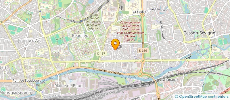 localisation de l'entreprise 510 703 911   ARES