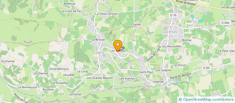 localisation de l'entreprise 510 711 120   COGNY