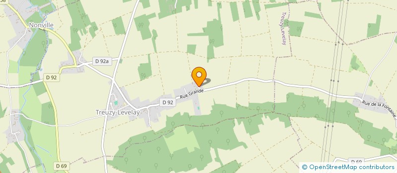 localisation de l'entreprise 510 727 829 à TREUZY-LEVELAY
