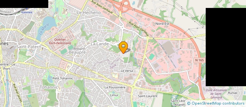 localisation de l'entreprise 510 735 699  à VANNES